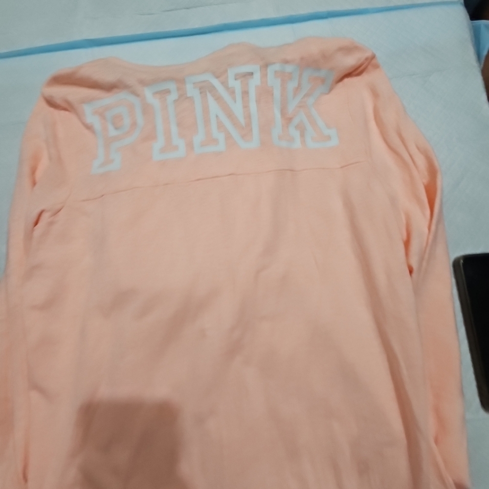 Victoria's Secret PINK Light Peach Top